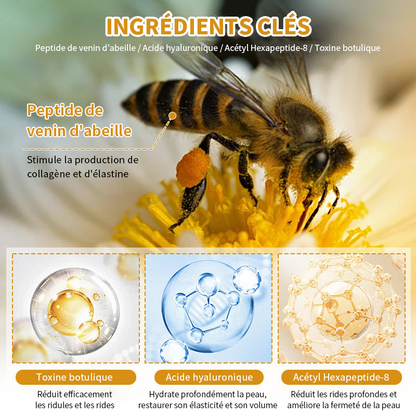 🎄 Offre spéciale de saison : –60 % sur la crème TLOPA® Botox Bee Venom pour une peau plus ferme et liftée 🐝✨