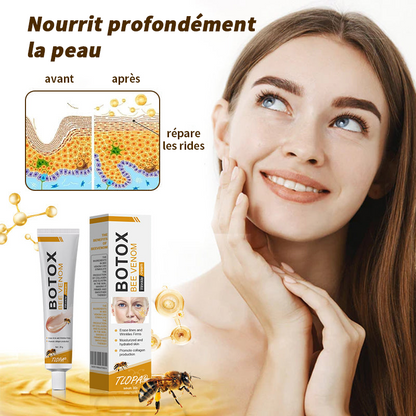 🎄 Offre spéciale de saison : –60 % sur la crème TLOPA® Botox Bee Venom pour une peau plus ferme et liftée 🐝✨
