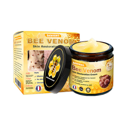 Fabriqué et expédié depuis la France 🇫🇷 ✨ Crème régénératrice au venin d'abeille Solaroza® Puissant anti-âge. Respectueux des abeilles. ⏰ DERNIER JOUR -80% 💖