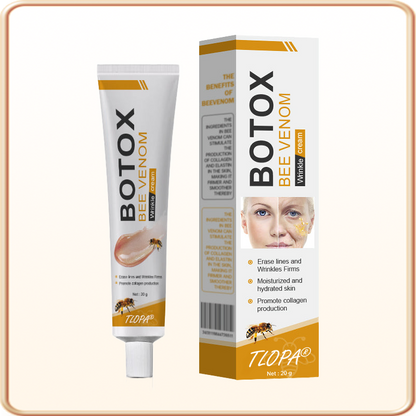 🎄 Offre spéciale de saison : –60 % sur la crème TLOPA® Botox Bee Venom pour une peau plus ferme et liftée 🐝✨